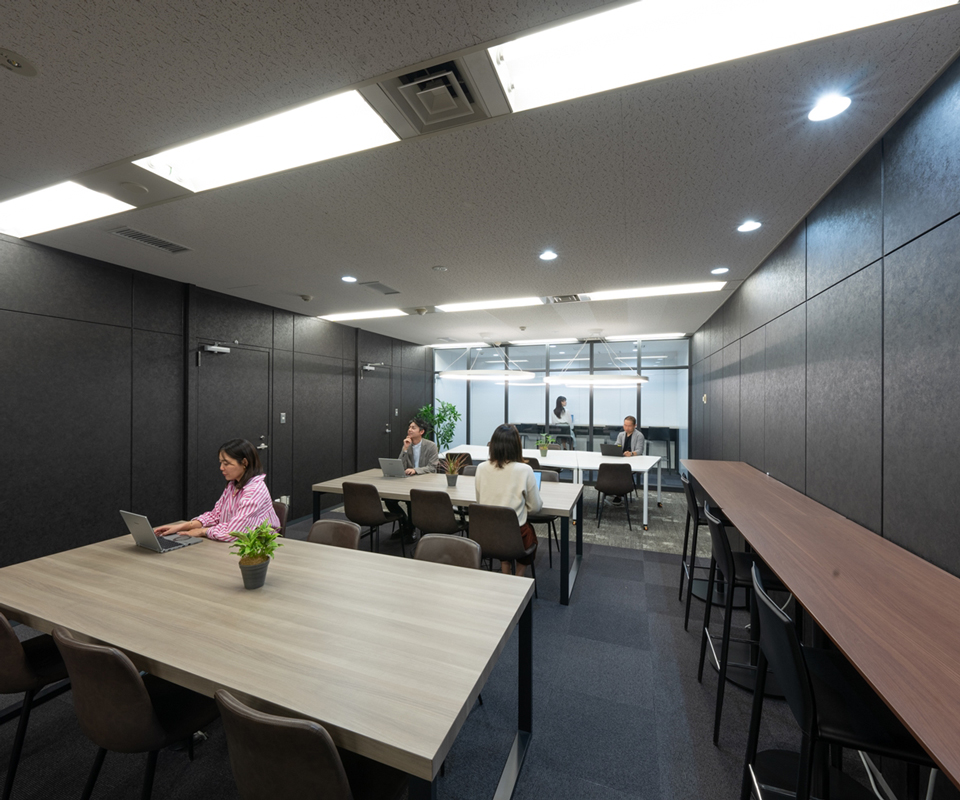 入居者様用のラウンジ