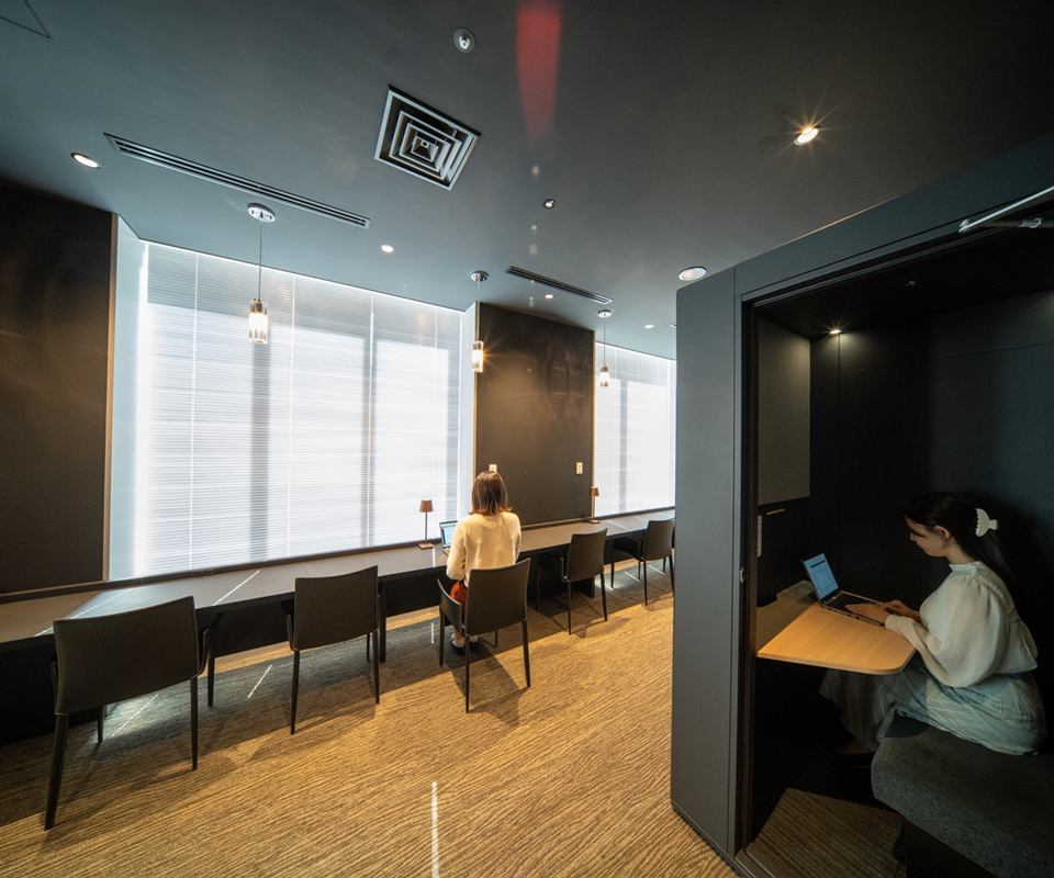 他拠点のCROSSCOOPラウンジ・コワーキングスペースもご利用いただけます。