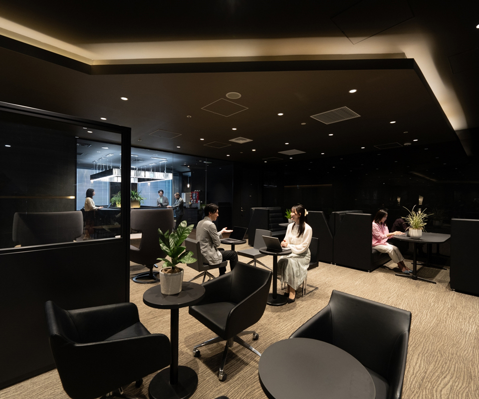 他拠点のCROSSCOOPラウンジ・コワーキングスペースもご利用いただけます。