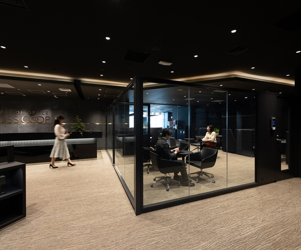 運営する他拠点レンタルオフィスののラウンジ・コワーキングスペースも無料でご利用可能!